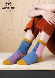 Klint - intarsia sokken