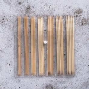 Strumpstickor Bamboo 15cm sock set